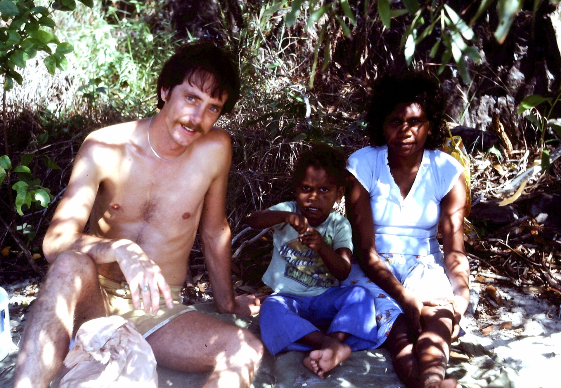 Ray at Bloomfield River, 1979.