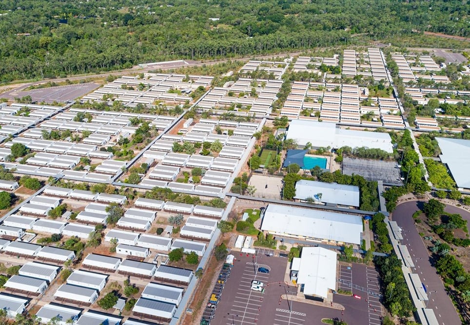 Aerial photo of CNR site