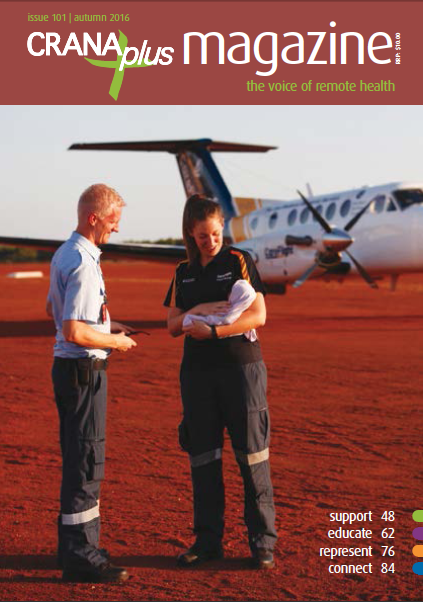 CRANAplus Magazine issue 101, autumn 2016