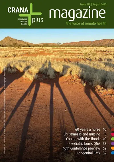 CRANAplus Magazine issue 129, August 2023