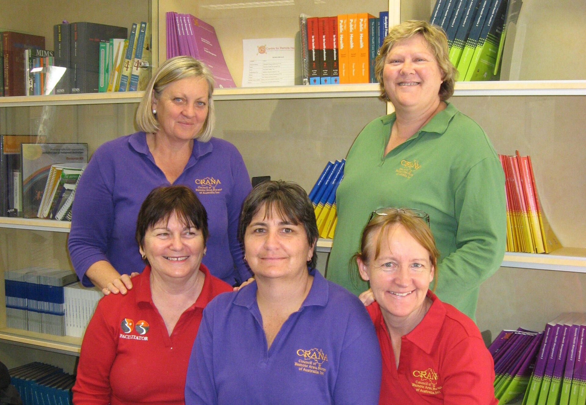 CRANA gals in 2007 (Sabina Knight, Tess Ivanhoe, Christine Davey, Sharon Weymouth and Sue Lenthall).
