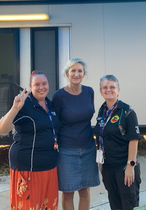 Gillian,  Carolyn Pearse and Cathy Peirce.