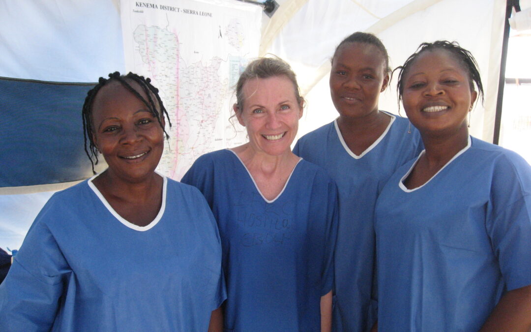 Remote health workers use skills to fight Ebola