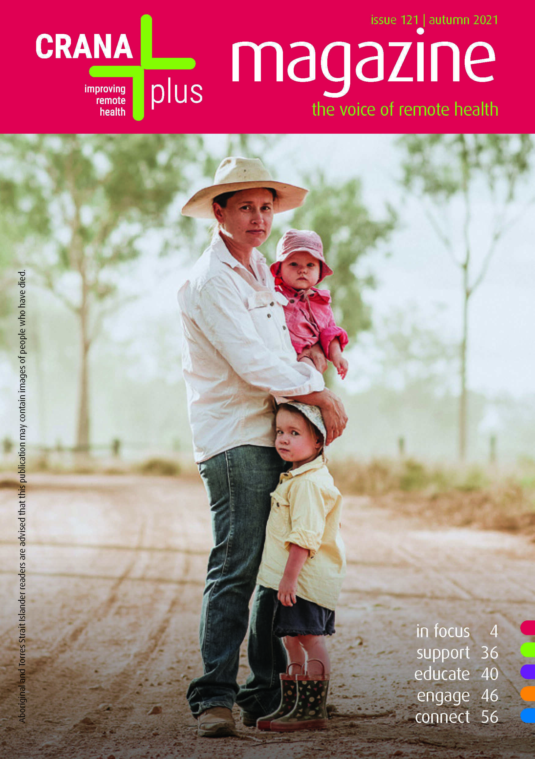 CRANAplus Magazine issue 121, autumn 2021