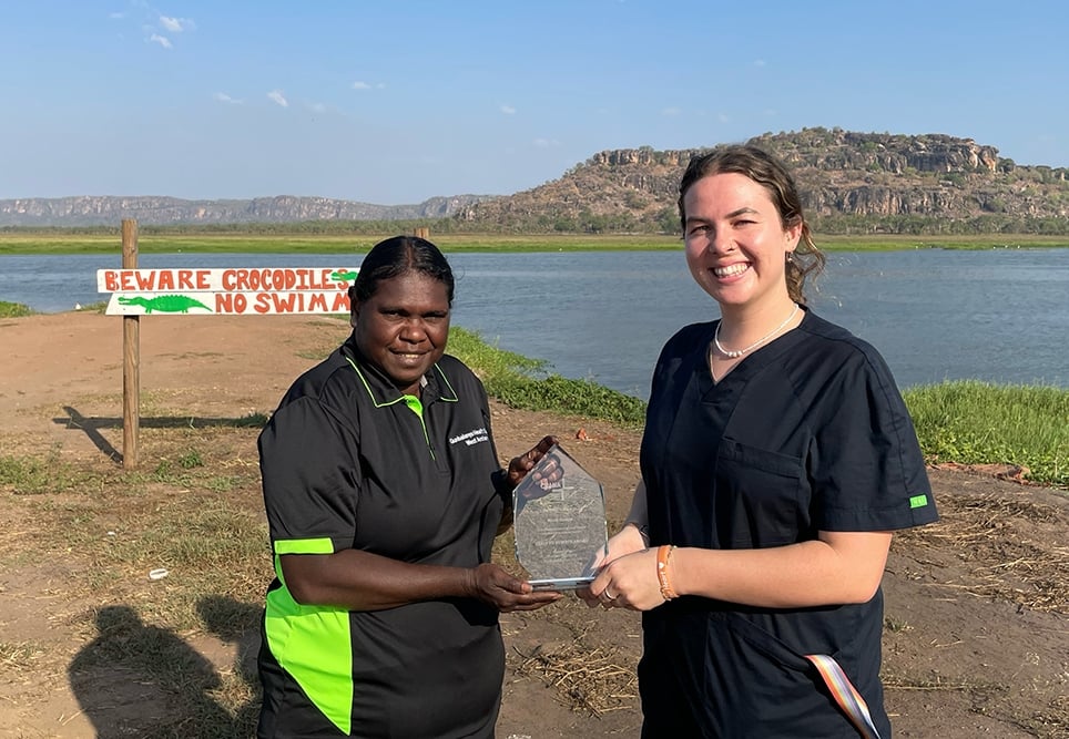 New starter Micah makes  a difference in West Arnhem