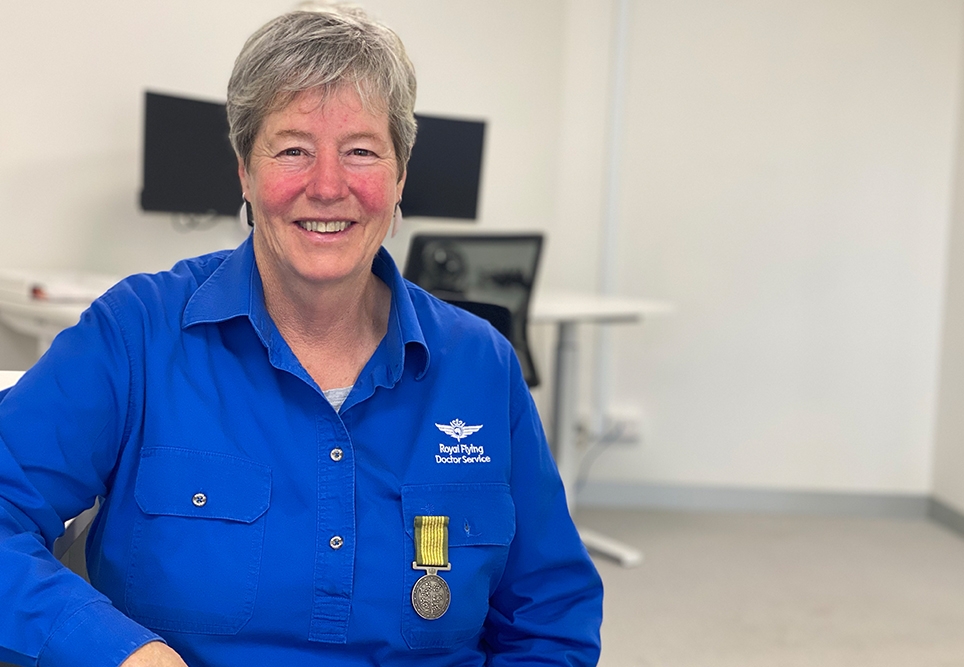 Cath Walker, Senior Psychologist, CRANAplus Bush Support Line - Photo credit Bec Symons, ABC.