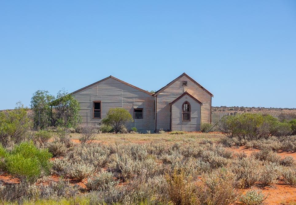 Tarcoola church in 2020.