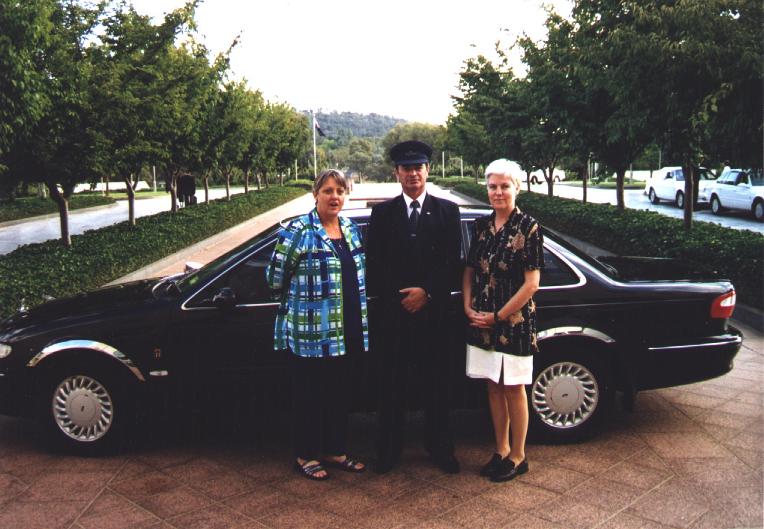 Sabina Knight and Sandyl Kyriazis busy on the advocacy trail in 1999.