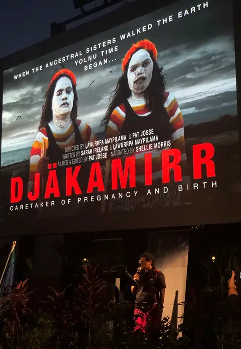 Screening of the Djäkamirr documentary.