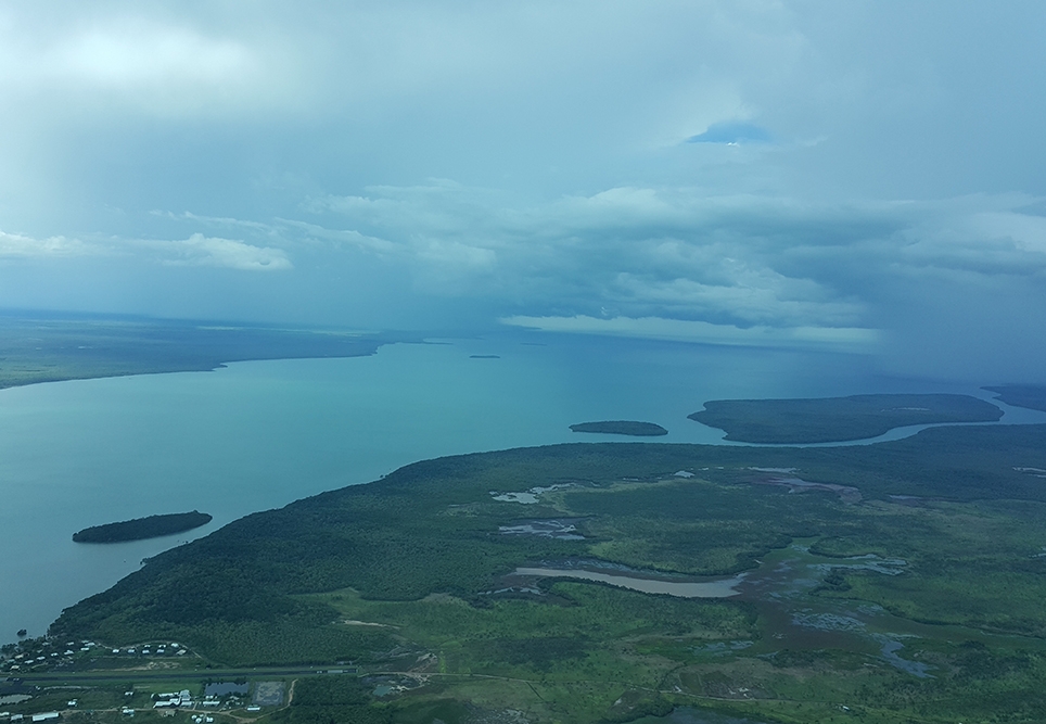 Australia (Saibai) PNG border.