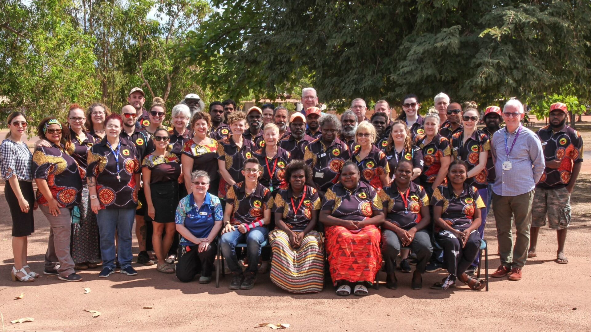The team at Mala’la Aboriginal Health Service