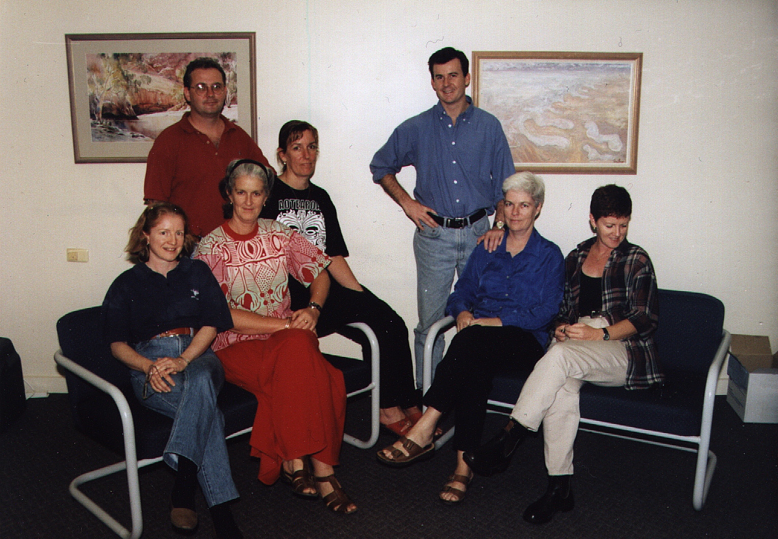 Board Members in 1998, during the boom years of major expansion.