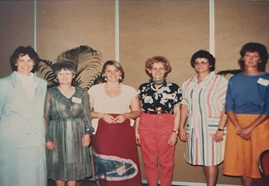 The inaugural CRANA Board in 1985 (referred to as the Executive at the time).