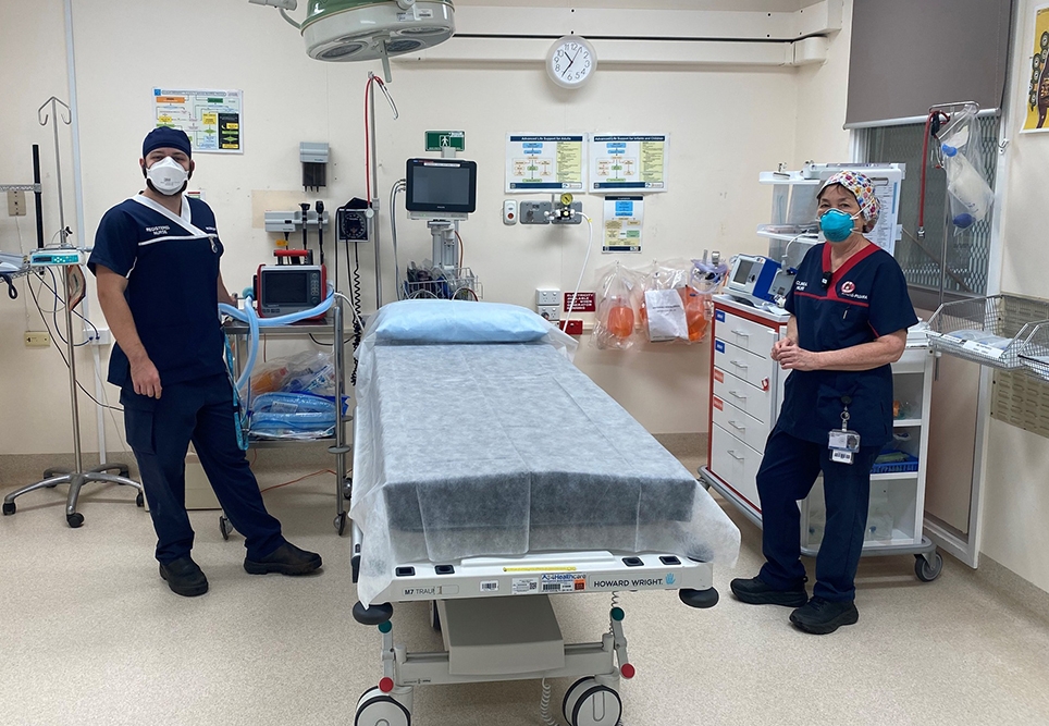 Eli Foster, newly qualified nurse at Roebourne District Hospital in the Transition to Practice program.