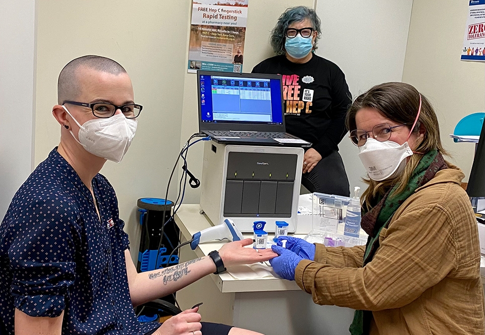 Hepatitis C testing even more accessible