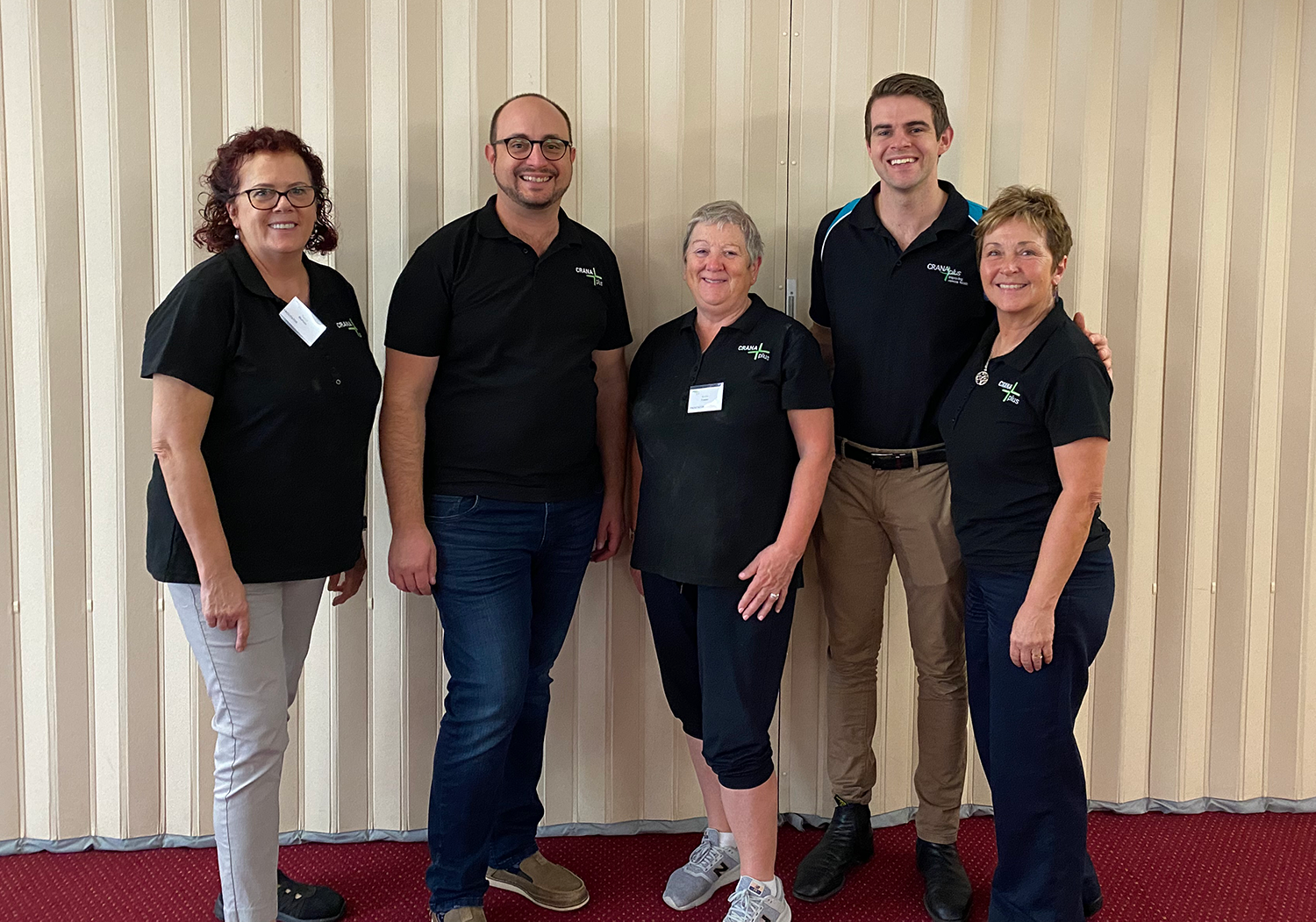 CRANAplus educators and facilitators standing together and smiling.