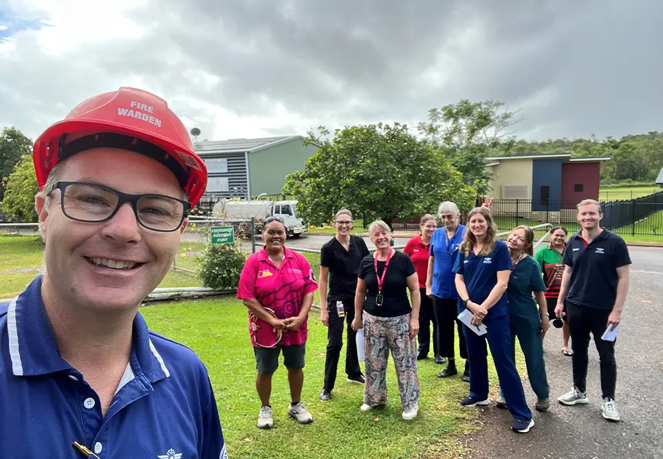 Managing a remote health clinic