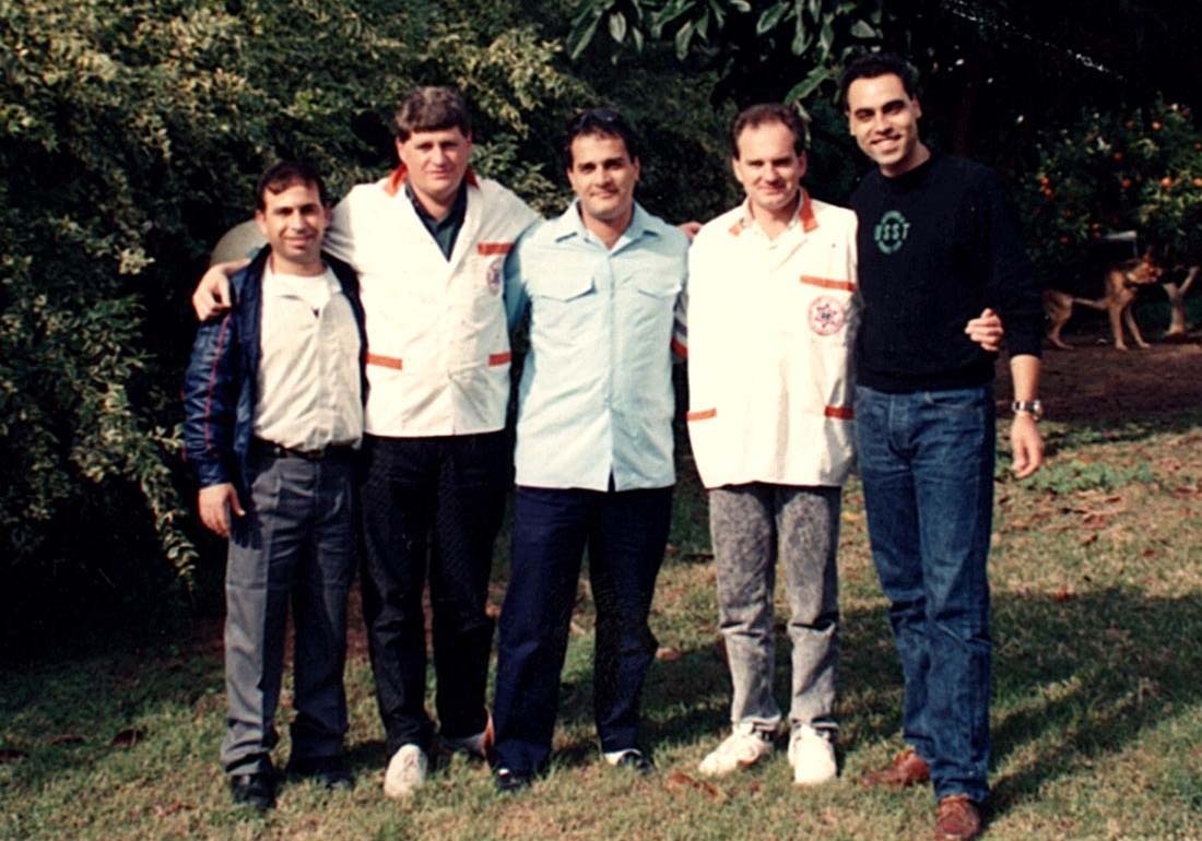 Ken worked as a paramedic in Israel for a short time.