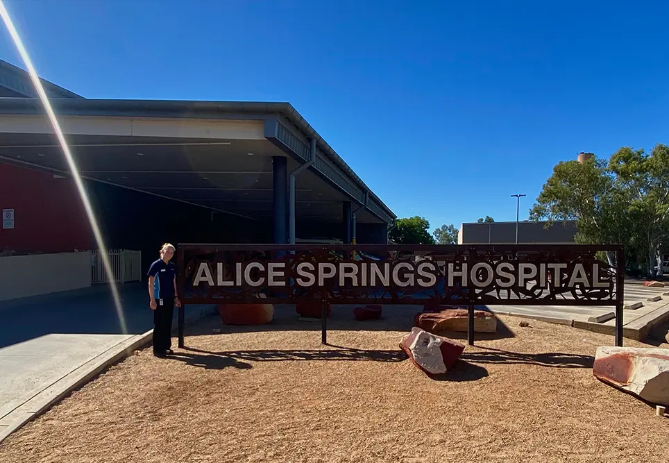 Student story: A refreshing change of pace in Alice Springs