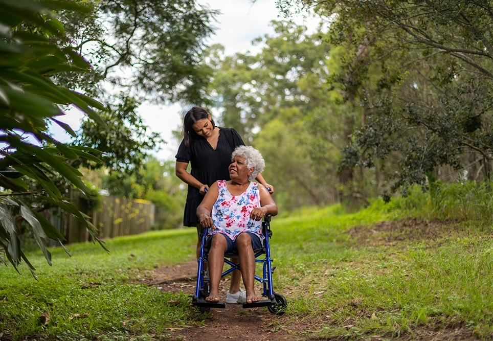 Culturally appropriate palliative care on Country