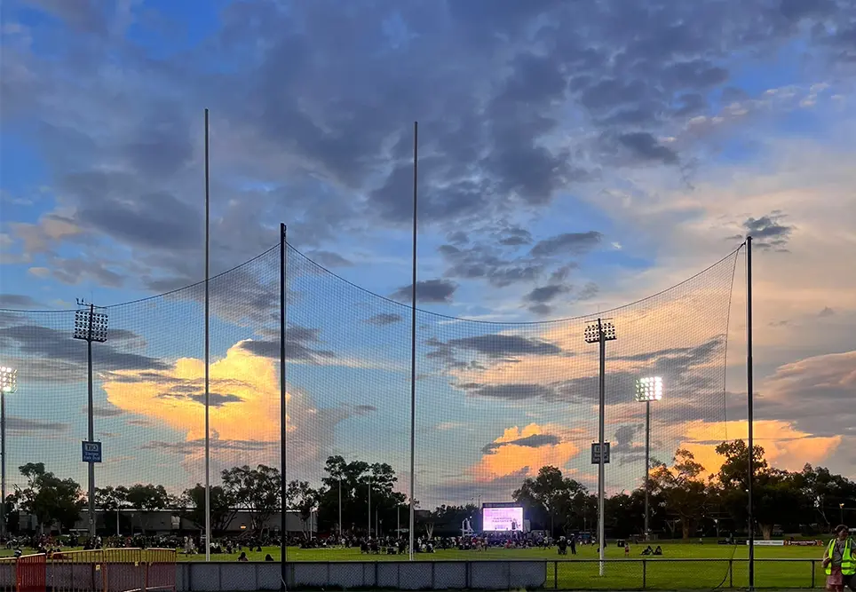 Carols on the Green at Traeger Park.