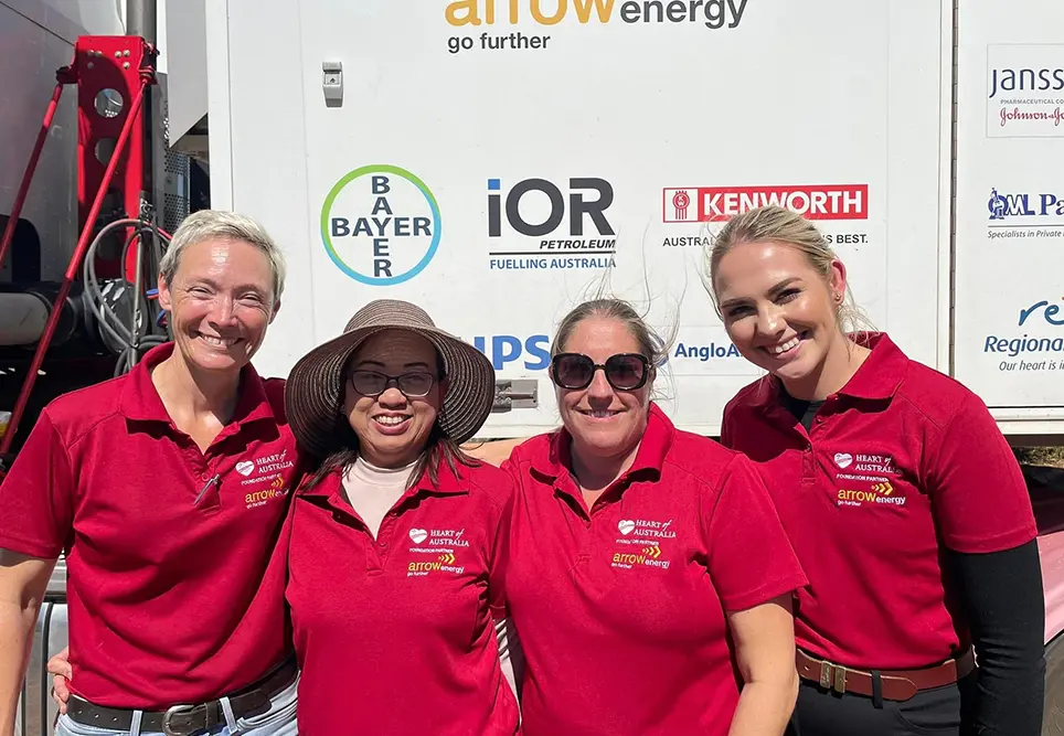 Heart of Australia Team.