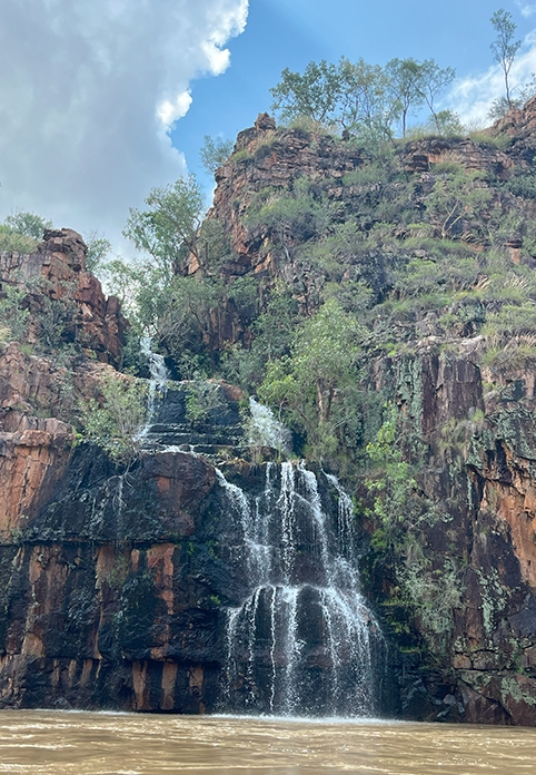 Katherine Gorge Waterfall.