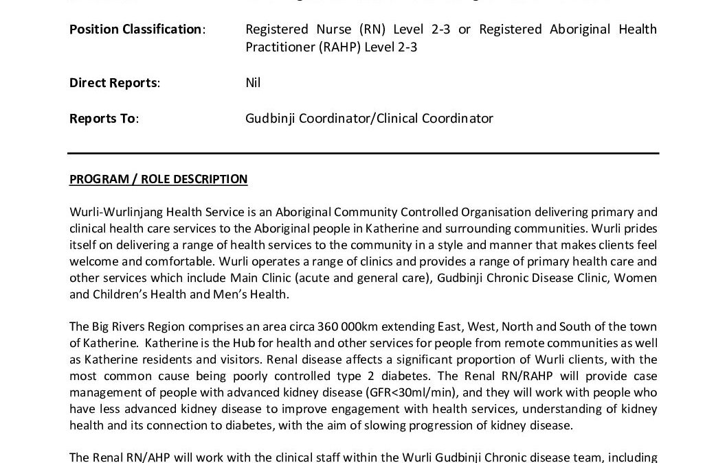 Position Description_ Renal RN-AHP Level 2-3